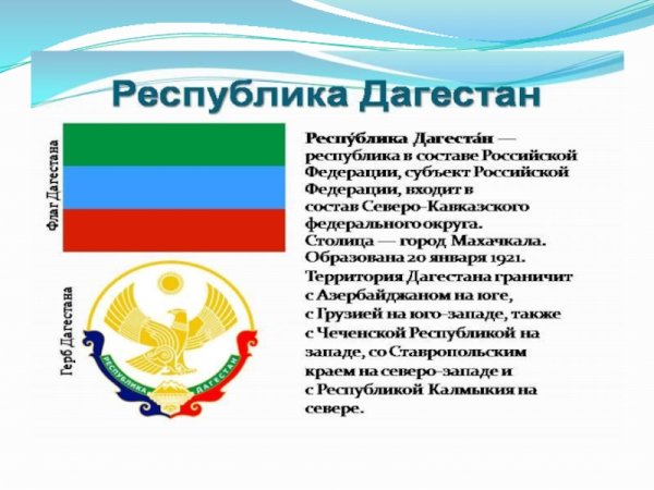 Кл час на тему день единства народов Дагестана