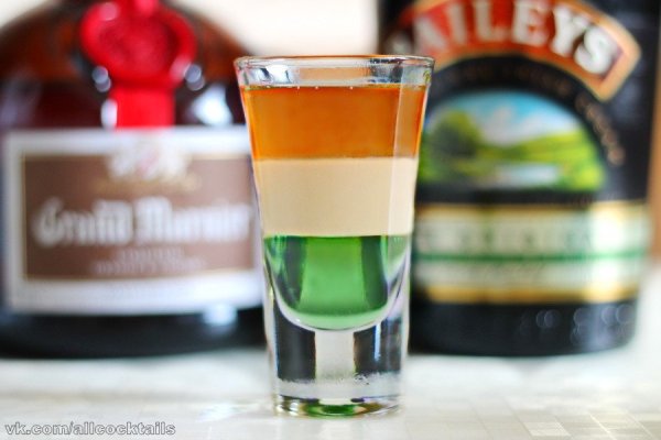 Ирландский флаг коктейль