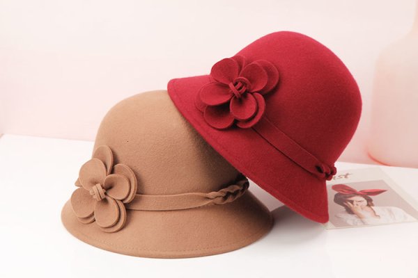 Шляпки из фетра