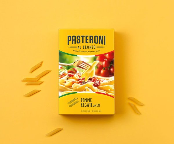 Спагетти упаковка Pasteroni