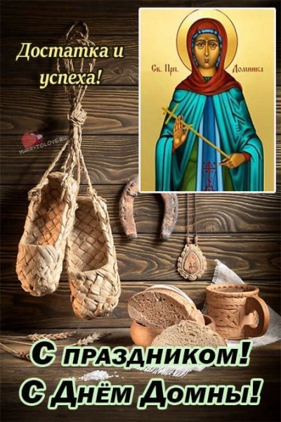 Домна Доброродная праздник