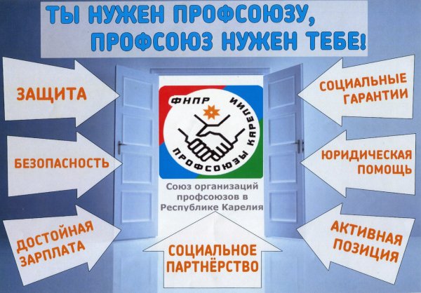Агитационные плакаты профсоюза