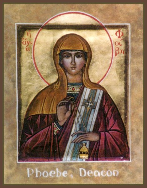 Святая Фива Кенхрейская (Коринфская), диакониса
