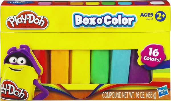 Color Elmo Play Doh Box