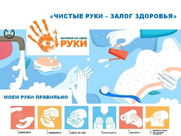 Чистые руки залог здоровья