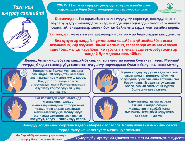 Чистые руки спасают жизнь