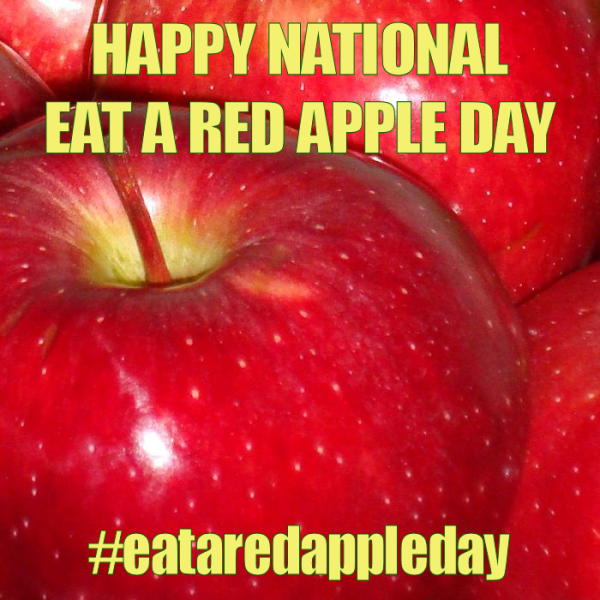 День поедания красных яблок (eat a Red Apple Day) - США