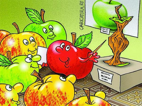 Яблоки юмор