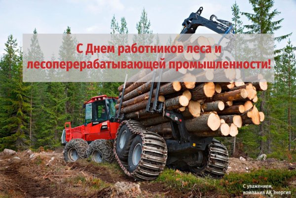 С днем работника леса