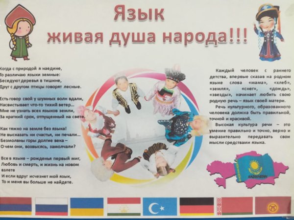 Название выставки ко Дню языков народов Казахстана