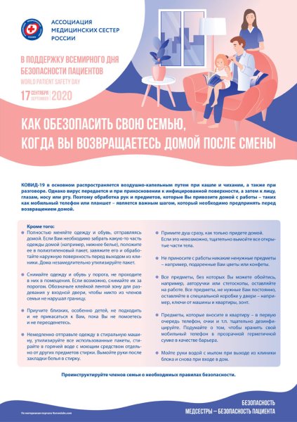 Памятка Всемирный день безопасности пациентов