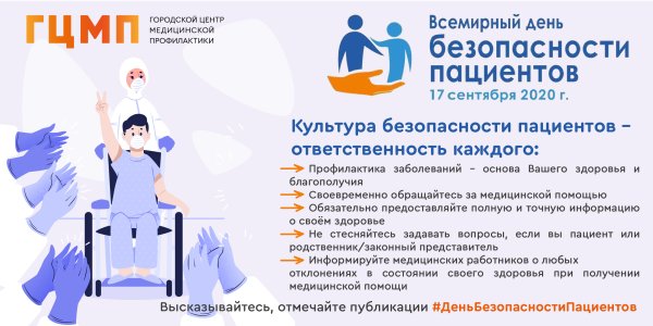 Безопасность пациента в медицинской организации