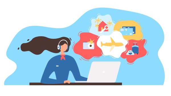 Турагент без фона