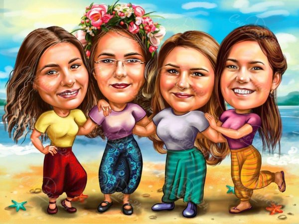 Четыре подруги