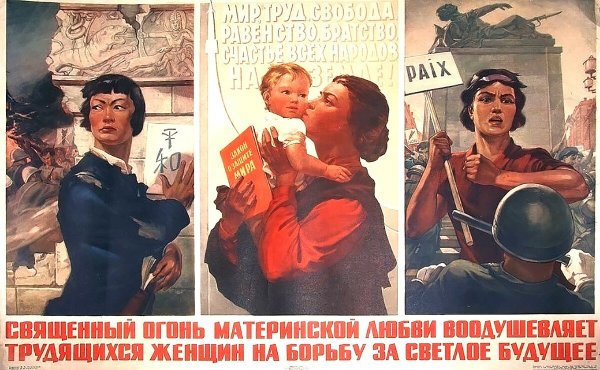 Советские плакаты про будущее