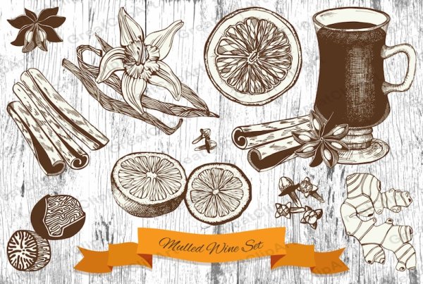 Набор для глинтвейна этикетка