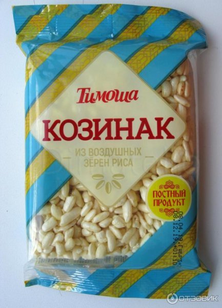 Тимоша козинак воздушный рис