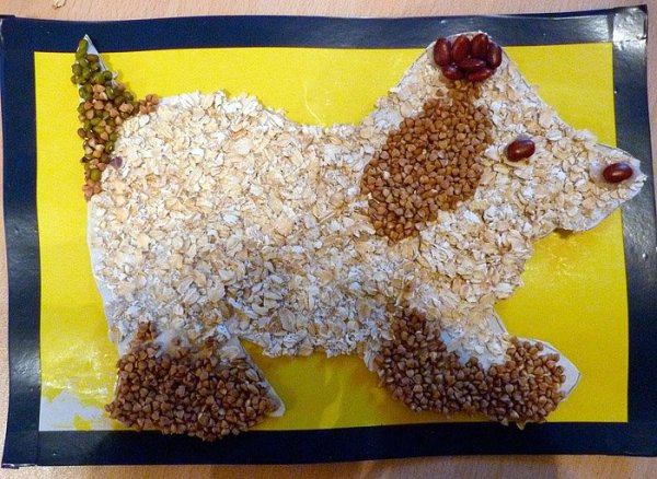 Поделки из гречки и пшена
