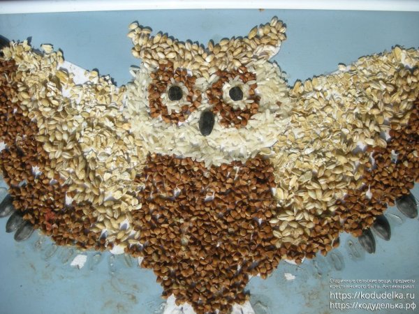 Поделки из гречки