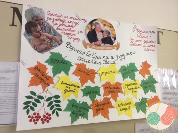 Плакат кот ДНБ пожилого человек а