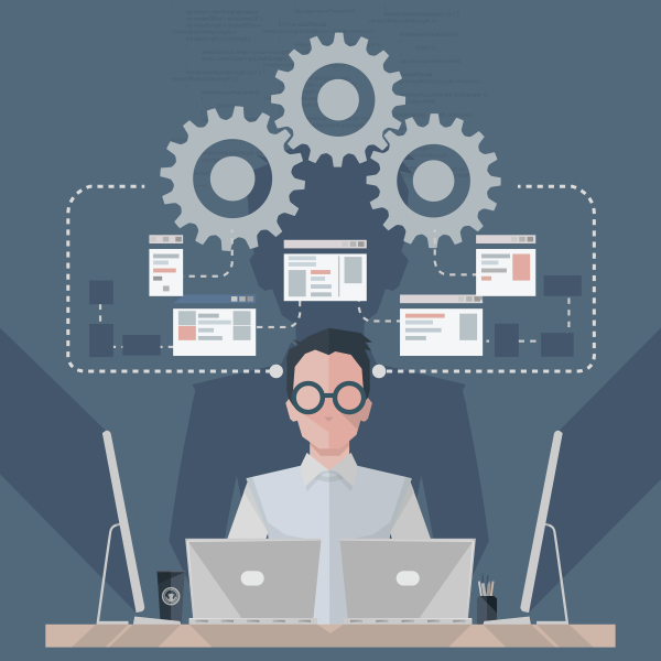 Программист иллюстрация