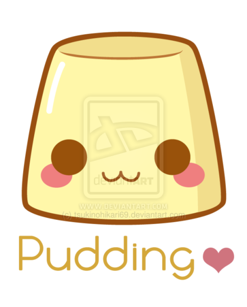 Пудинг мультяшный