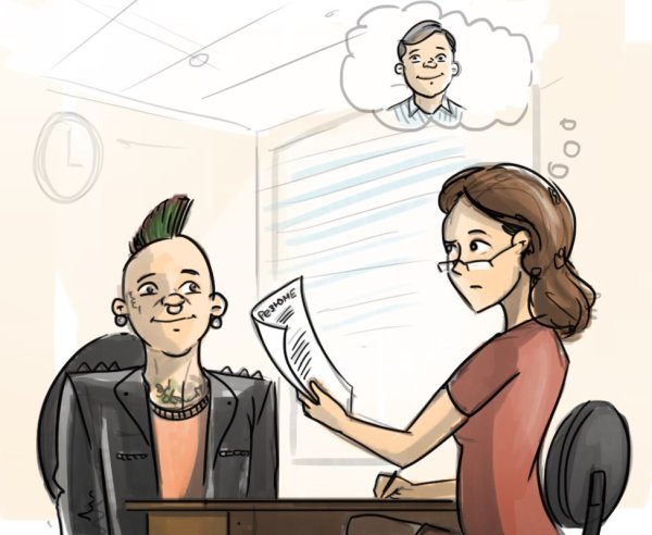 Эйчар на собеседовании