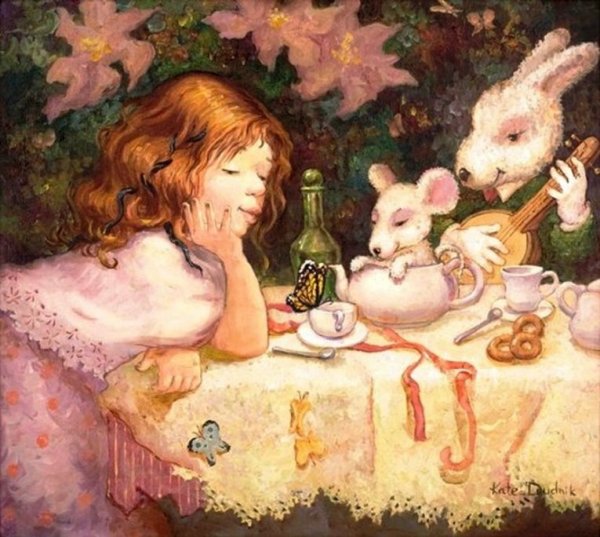 Милые картины художницы Екатерины Дудник