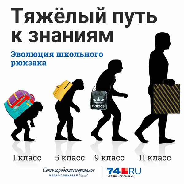 Эволюция школьника