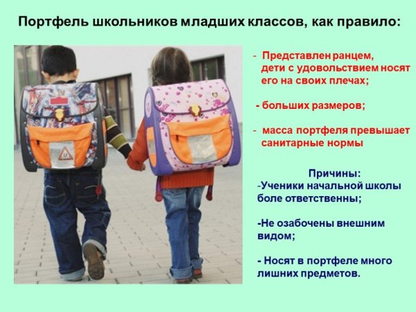 Реклама портфеля