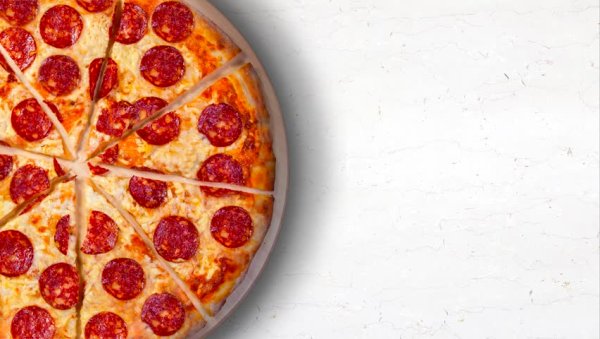 Фон для рекламы пиццы