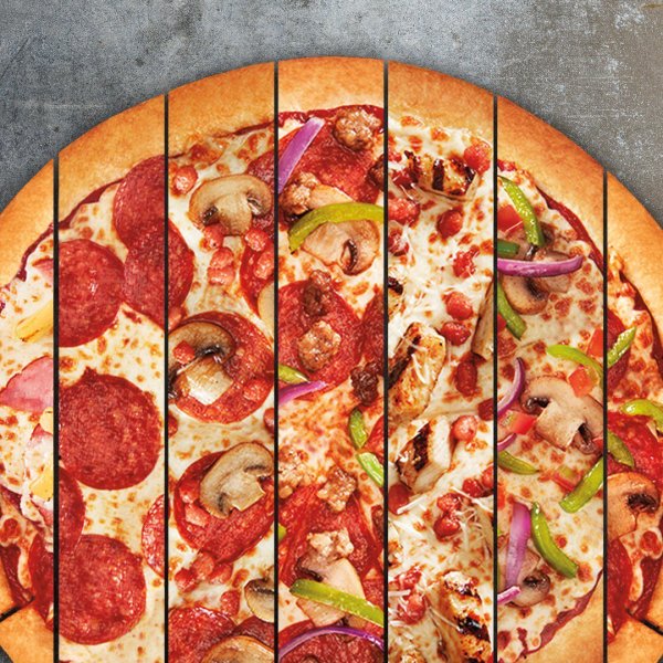 Рекламный баннер пиццерии