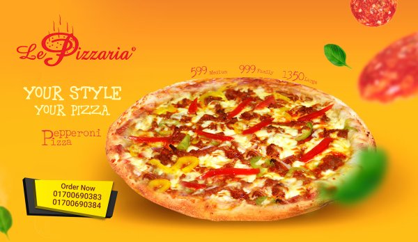 Баннер пиццерия