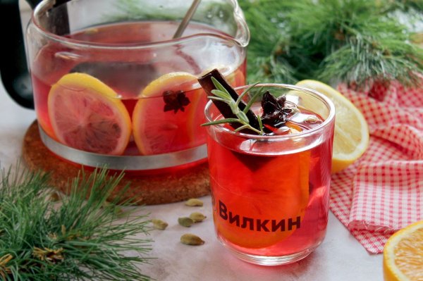 Огненный винный пунш