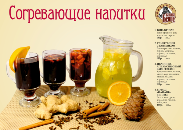 Согревающие напитки безалкогольные для зимы