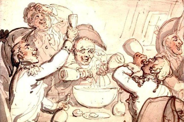 Пунша пламень голубой картины