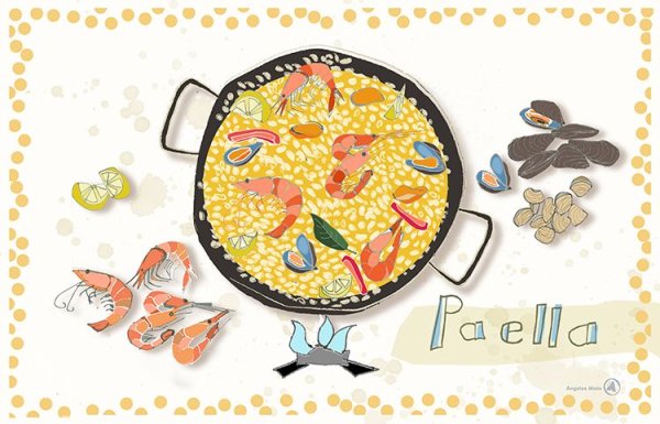 Паэлья скетч