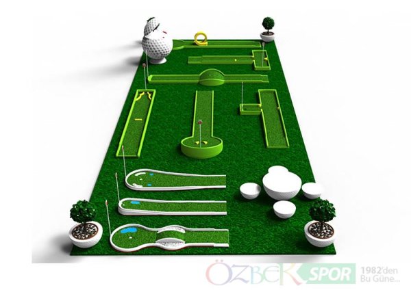 Поль Бонгини мини гольф