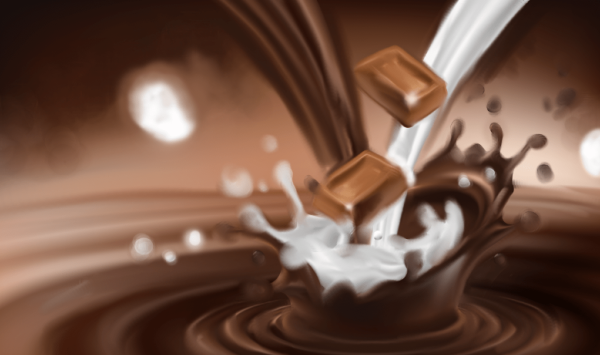 Баннер шоколад