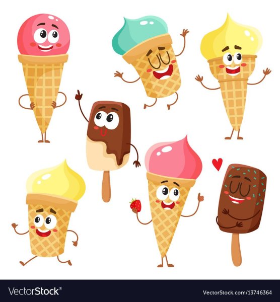 Мороженки для детей с глазами