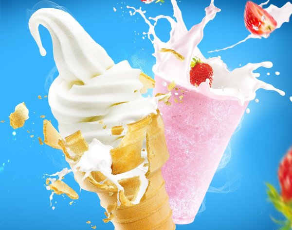 Молоко мороженое