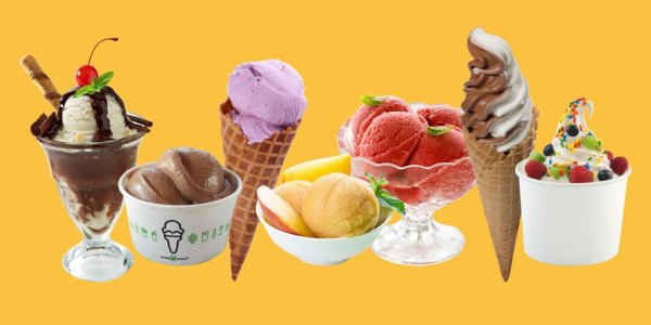 Реклама мягкого мороженого