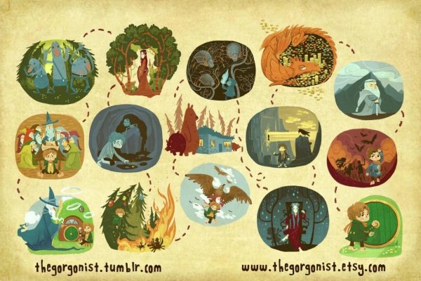 Хоббит иллюстрации плакат