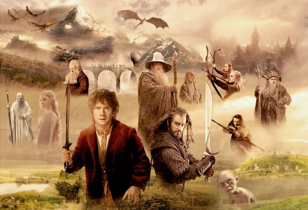 Хоббит трилогия Постер