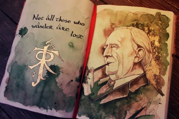 Иллюстрации писателя Джона Толкина