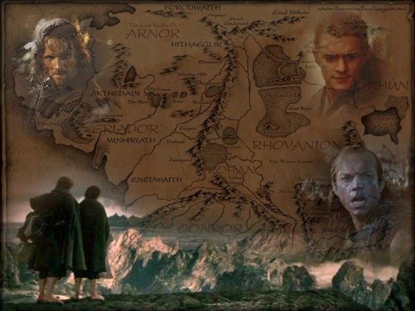 Средиземье Толкиена