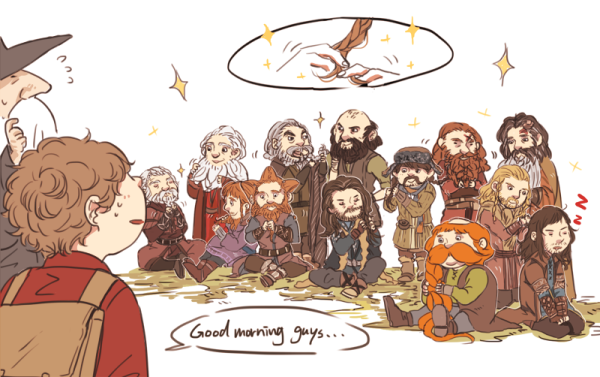 Хоббит Кили/Бильбо