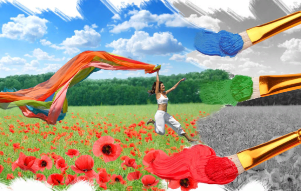 Раскрась свою жизнь яркими красками