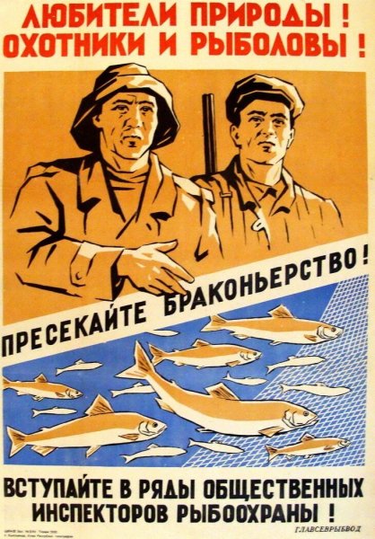 Браконьерство плакат