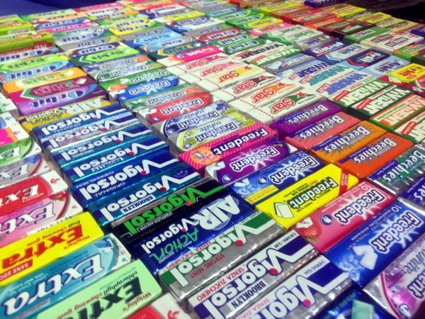 Много жвачек